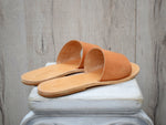 Men's Slides Leather Sandals