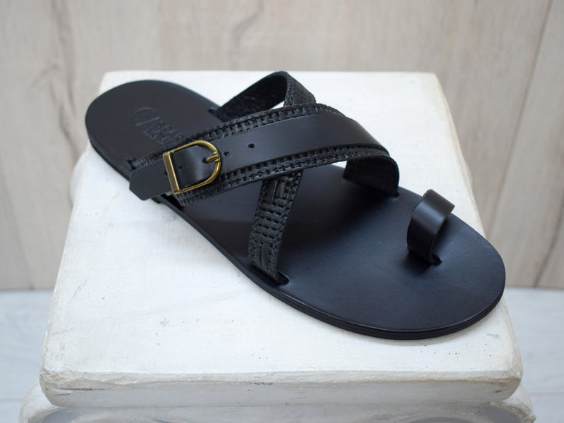 Slides Sandals with ring toe for Men