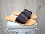 Men's Slides Leather Sandals