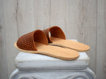 Earthing Men Slides Sandals made from leather