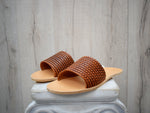 Earthing Men Slides Sandals made from leather