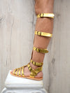 Men's Gladiator Leather Sandals - Halloween Costumes