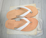 Flip Flops and Thongs Sandals for Women with Genuine Leather