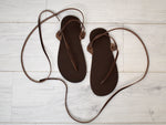 Barefoot Earthing Grounding leather sandals