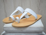 Men's Leather Flat Sandals - Classic Design for Everyday Wear